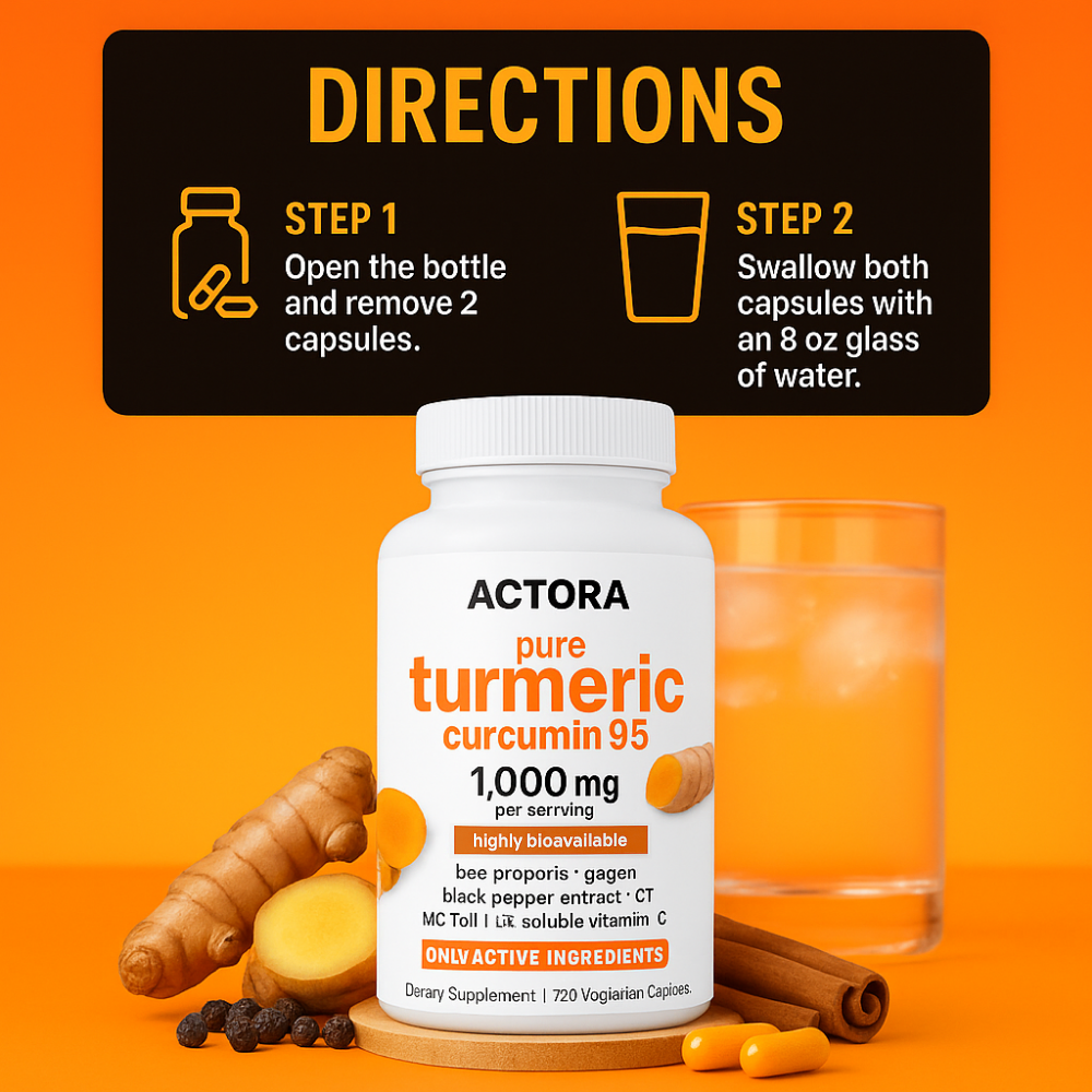 Actora Turmeric Curcumin