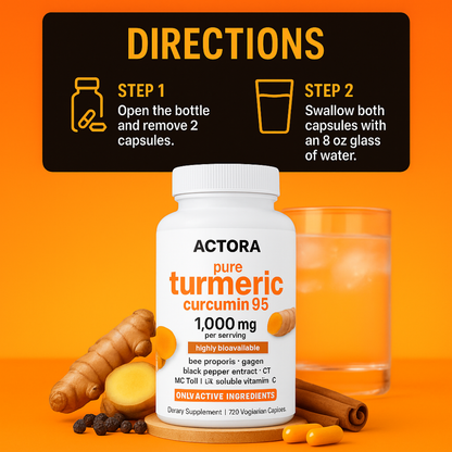 Actora Turmeric Curcumin