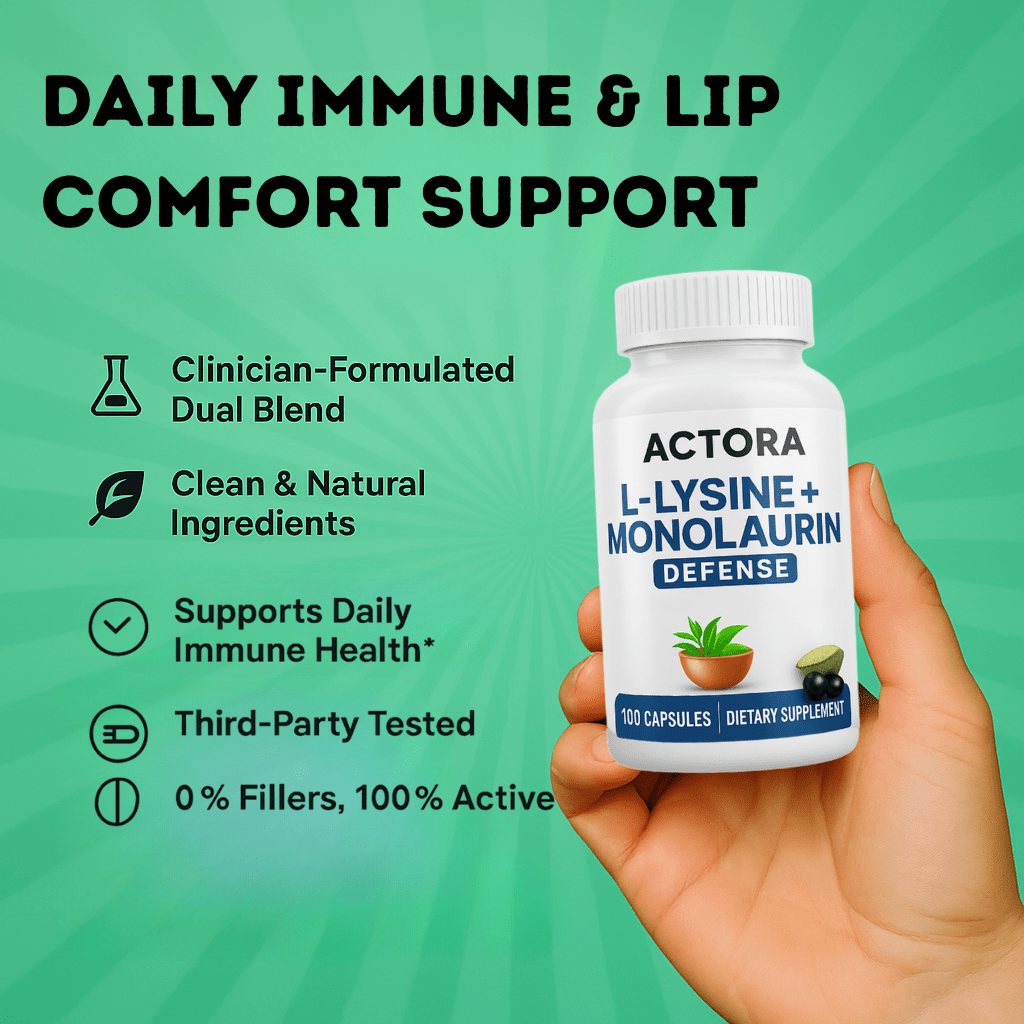 Actora Lysine + Monolaurin