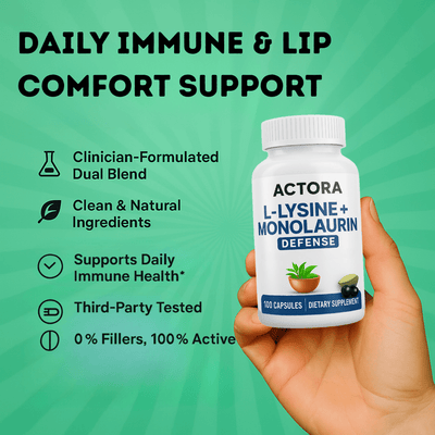 Actora Lysine + Monolaurin