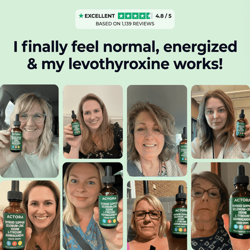 Actora Thyroid Support Drops Cold