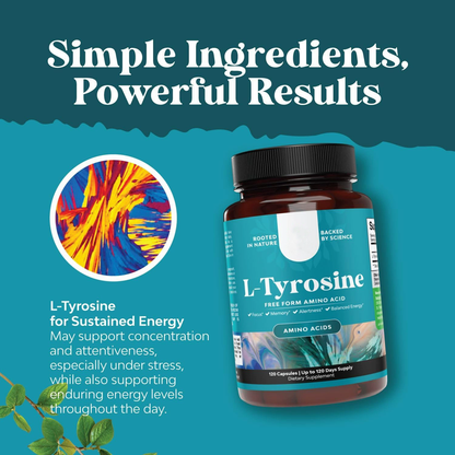 L - Tyrosine - Nature's Adderall