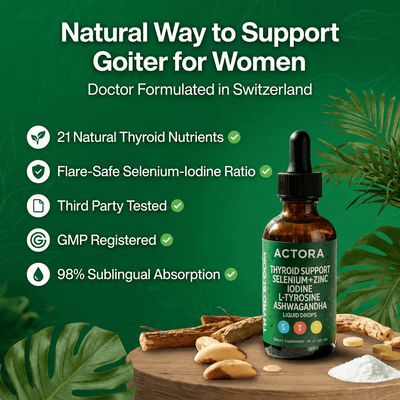 Actora Thyroid Support Drops Goiter