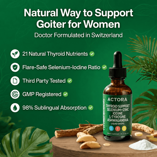 Actora Thyroid Support Drops Goiter