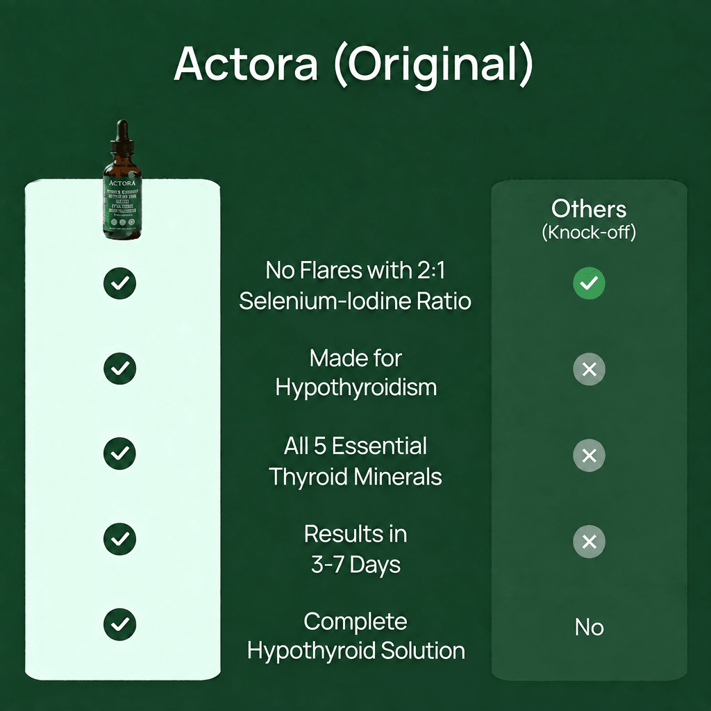 Actora Thyroid Support Drops Hypothyroidism