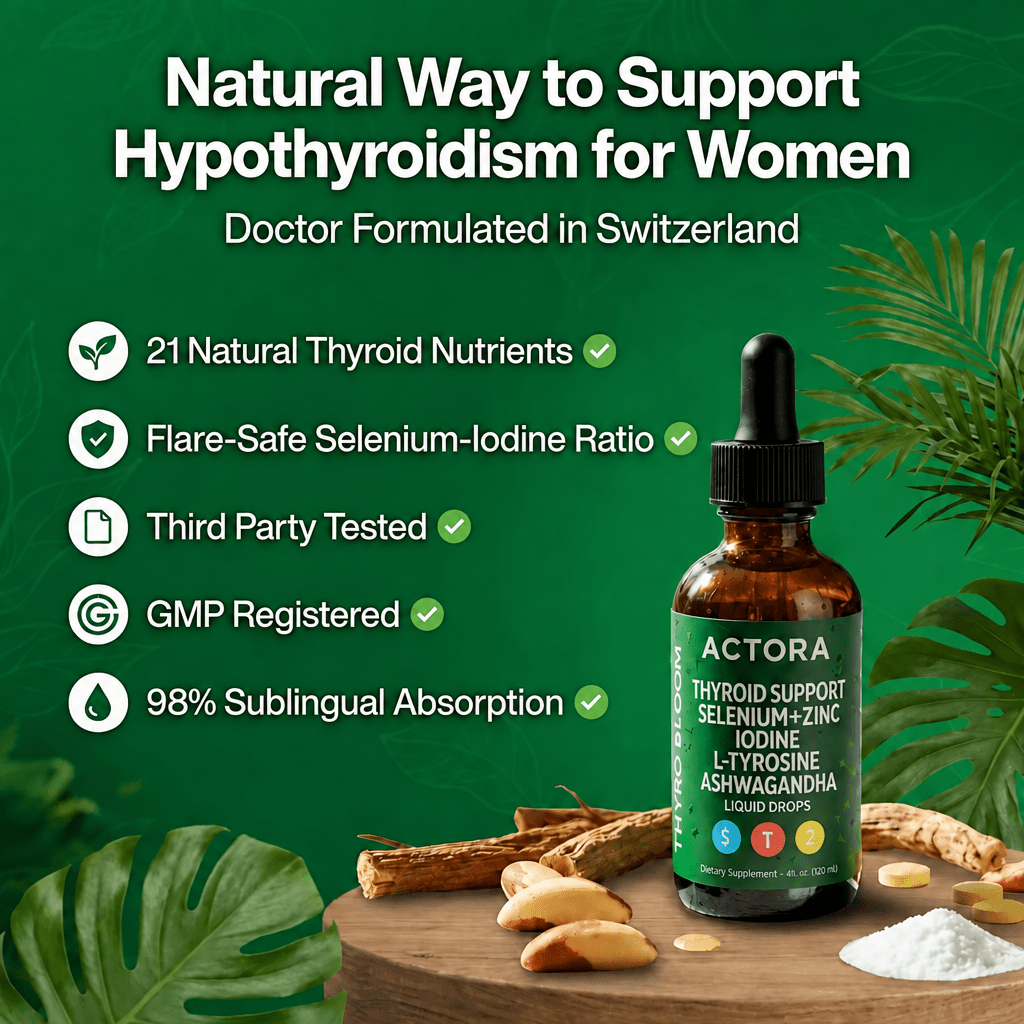 Actora Thyroid Support Drops Hypothyroidism