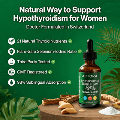 Actora Thyroid Support Drops Hypothyroidism